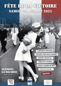 affiche fête de la victoire 26 juillet aux glénons