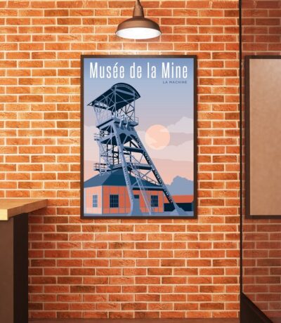 objet boutique : affiche La Machine