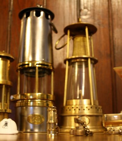 objet boutique : lampes de mine